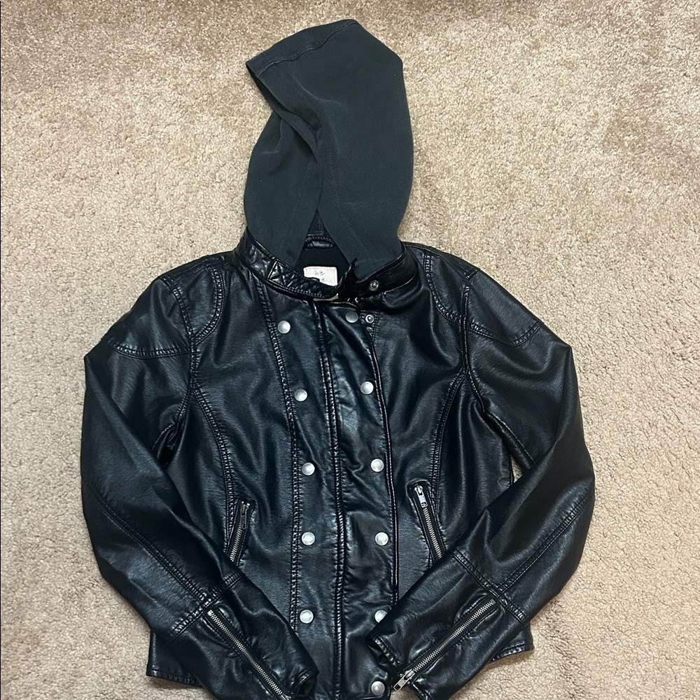 We The Free Vegan Leather Jacket